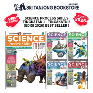 [ST] SASBADI 2026 : SCIENCE PROCESS SKILLS TINGKATAN 1-5 (BEST SELLER)