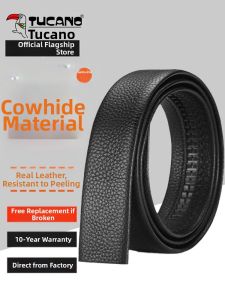 TUCANO | Mens Leather Black Automatic Buckle Belt