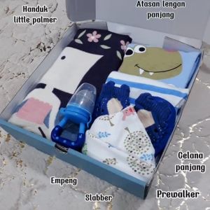 Hampers Kado New Born Lahiran Type Troika Bayi Lengkap Lucu Perempuan Laki Laki Girl Boy