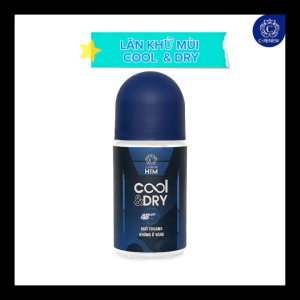 Lăn khử mùi Cool & Dry C-Renew Him 50ml_ Khô thoáng 48h _ Khử mùi hôi hiệu quả_Nam tính