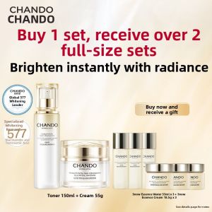 Chando | Skin Tone Improving Whitening Lotion and Emulsion Set