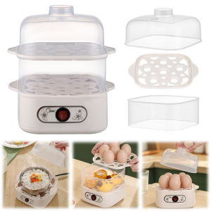 Homelements Two-Layer & Three-Layer Electric Steamer Machine: A Multifunction Egg Boiler Cooker