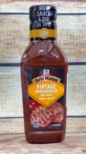 Nước Sốt Ướp Thịt Nướng BBQ McCormick vị Vintage Smoke Brown Sugar Chilli Pepper 500g