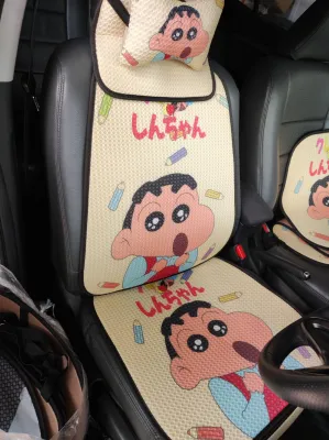 Crayon shin chan car seat cushion+back cushion 蜡笔小新坐垫+靠背垫