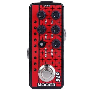 Mooer | Bàn Đạp Hiệu Ứng Guitar MOOER 016 Phoenix Preamp Độ Khuếch Đại Cao Cấu Tạo Kim Loại Tăng Cường Âm Sắc Với Trọng Tâm Ở Dải Trung Thấp.