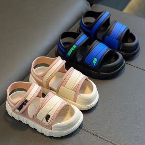 ใหม่ รองเท้าแตะรัดส้นเด็กลายการ์ตูน รองเท้าเด็ก มีกันลื่น รองเท้ารัดส้น มีเสียง, สไตล์ลำลอง, สำหรับเด็กวัยหัดเดิน