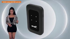 Bộ định tuyến không dây 4G Bộ định tuyến chèn thẻ WiFi di động Điểm nóng di động