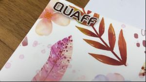PSD - QUAFF A4 size Pearl Scent Scented Paper 180GSM White (20sheets/pack)