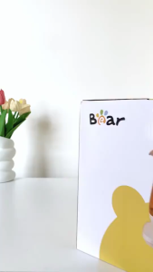 Ấm Đun Thủy Tinh 1L Bear HLP-105W (YSH-J10D1) - 800W Pha Trà An Toàn Tiện Lợi - Hàng Chính Hãng