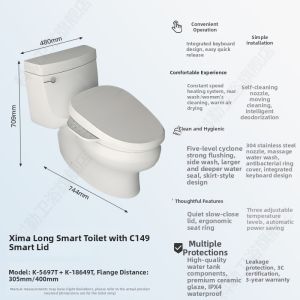 Kohler | Five-level Whirlpool Toilet