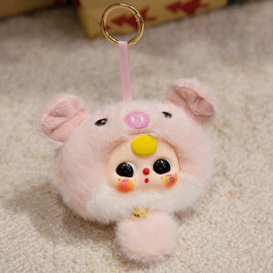 ตุ๊กตาการ์ตูนเอลฟ์สามขวบ ขนาด 12/23 ซม. ของเล่นตุ๊กตาขนนุ่มน่ารัก จี้กระต่ายอนิเมะ ตุ๊กตาผ้าเนื้อนุ่ม พวงกุญแจตกแต่งกระเป๋า ของขวัญวันเกิดสำหรับเด็ก