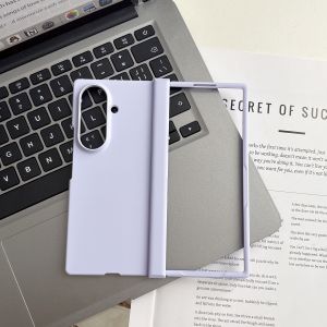 Ultra Thin PC Solid Color Matte Phone Case for Samsung Z Fold 8 Ultra Zfold 7 6 5 4 3 Shockproof Hinge Protection Bumper Cover