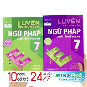 Sách Luyện chuyên sâu ngữ pháp và bài tập tiếng anh Lớp 7 tập 2 (Global)