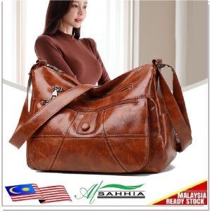 7Y4 Al Sahhia Beg Tangan Wanita Beg Bahu Silang (Vintage Travel Office Dinner Sling Shoulder Bag Women Handbag Tote)