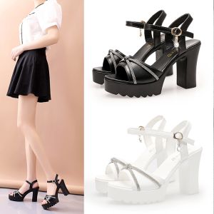 \\\"FREE BOX\\\" aid 0165 COD sandal heel wanita import fashion sepatu hak tinggi wanita terkini cantik dan terlaris terpopular