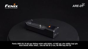 Sạc pin đơn cao cấp Fenix ARE-D1