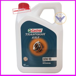 Dầu hộp số tay cầu xe ô tô Castrol Axle 80W-90 API GL5 Can 4L