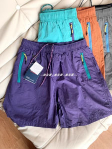 Quần Short Thể Thao Nam Mùa Hè Mỏng Thoáng Khí Rộng Rãi Ống Đứng Phong Cách Cặp Đôi Quần Dài Năm Điểm Bãi Biển