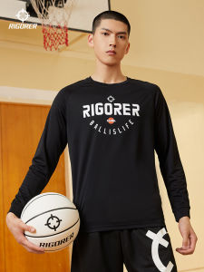 RIGORER Round Neck Long Sleeve T-Shirt: Men & Women's Autumn New Arrival