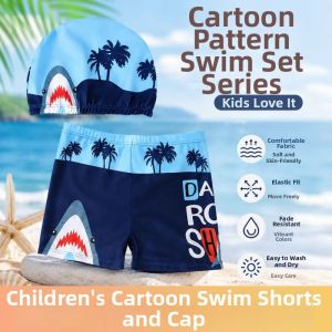 JIFANPAUL | Quick Drying Breathable Anti-Embarrassment Swimming Trunks Set