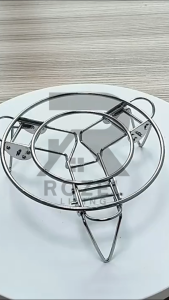 ROZEL Tatakan Kukus 304 Panci Kukusan Stainless Mangkok Piring Saji Anti Panas Serbaguna