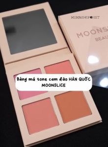 Bảng má hồng 4 ô Moon Slice Beauty Brush Palette trang điểm tự nhiên