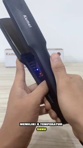 Kemei KM-329 Catokan Pelurus Rambut & Catok Temperatur Control
