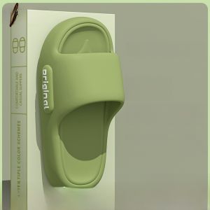 EVA Home Slippers Summer Anti-Slip Thick Bottom Silent Female Male Couples Indoor Outdoor Wear Comfortable Feels like Walking on Grass