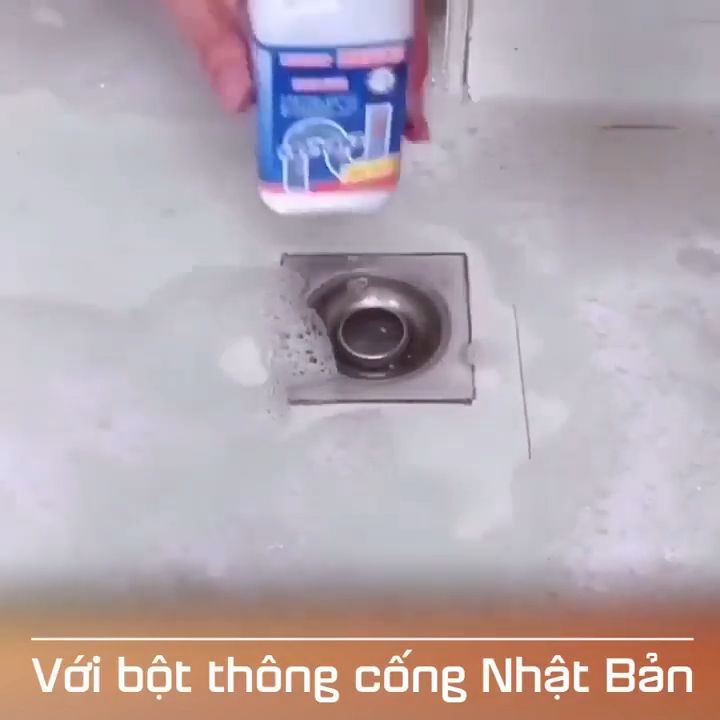 Bột Thông Cống , Thông Tắc Bồn Cầu