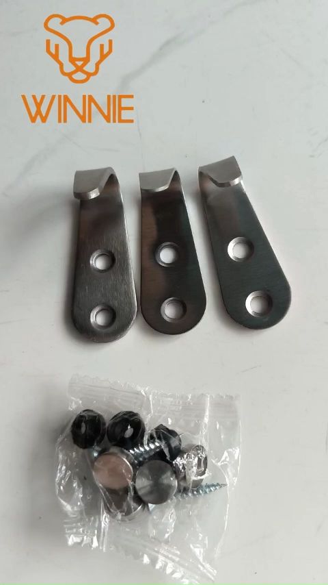 Móc treo tường inox tiện lợi - Móc treo tủ áo quần - Móc treo