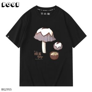 Summer Anime Themed Short Sleeve Cotton T-shirts
