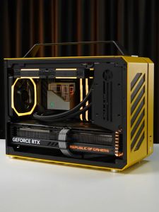 Mechanic Master C+Max Matx/ITX Computer Case Support 385mm Long GPU & ATX/SFX/SFX-L Power Supply 162mm Tower or 240 Water Cooling With Tempered Glass