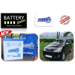 Aki mobil toyota avanza massiv xp 34b19r aki basah 12v 30ah