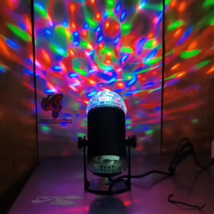 Mitsuyama MS-357 Lampu Disko Sensor Suara Musik Kelap Kelip Disco LED 3 Watt Full RGB