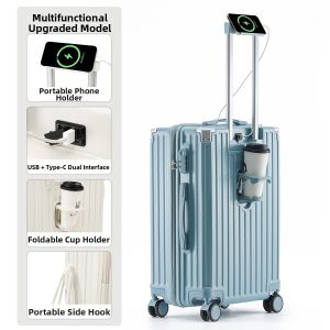 Durable Lockable Carry-On Luggage
