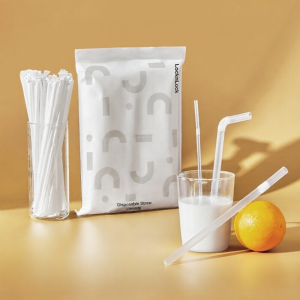Lock&Lock | Flexible Food-Grade Plastic Drinking Straws for Children