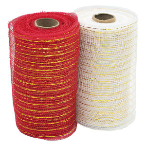 (10 yard/cuộn) 15cm giáng sinh ruy băng lưới hoa Vòng hoa Vật liệu Đồ trang trí cho ngày lễ cảnh sắp xếp gạc tự làm
