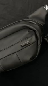 RCKLS. Waistbag Baker Black | Tas Pinggang Pria Waterproof | High Quality