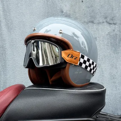 ORZ | Vintage Motorcycle Helmet 3/4 Coverage