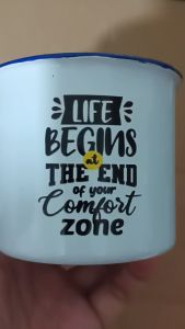 Unique Camper Mug SET B: Lightweight Durable and Multifunctional Enamel Outdoor Adventure Camping Mug
