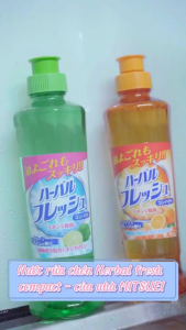 Nước rửa chén thảo dược 800ml HERBAL FRESH COMPACT