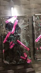 SERAT CARBON FORGED CHOPED WARNA WARNI CAMPURAN SIZE LEBAR