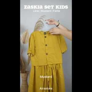 Setelan Anak Usia 2-7 Tahun / Zaskia Set Kids / Setelan Anak Perempuan