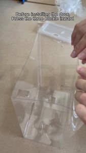 PREMIUM Clear Front View Soft Case Shoe Box Stackable Full Transparent PP Plastic Shoes Box Shoebox Storage Kotak Kasut Box Kasut Box Organizer Solid