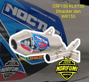 Knalpot Norifumi Noctus T5 CRF150 KLX150 DTRACKER BF EXTREM KLX TIGER DAN WR155