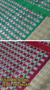 Tikar Lipat Tebal Mendong Asli Ukuran Jumbo Multifungsi dan Praktis