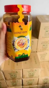 Mật ong 5 Sạch HONEYBOY 1 kg Thiên Nhiên Nguyên Chất - Tương Đương 750ml
