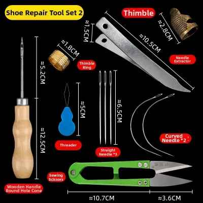 Shoe Repair Kit Sewing Leather Tool