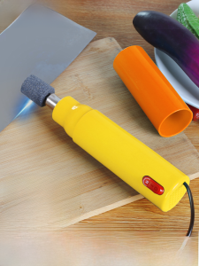 Sharpener For Home Tools Kitchen Electric Fast Grinding Vegetable Shear Handy Gadget Multi-Function Cutting Blade Support Sharpening Stone