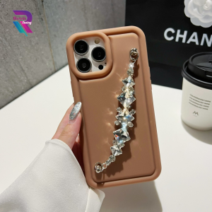 RC Case deluxe rantai permata GC69 casing hp untuk VIVO Y02 Y12 Y15S Y20 Y50 Y81 Y91C V5 all type